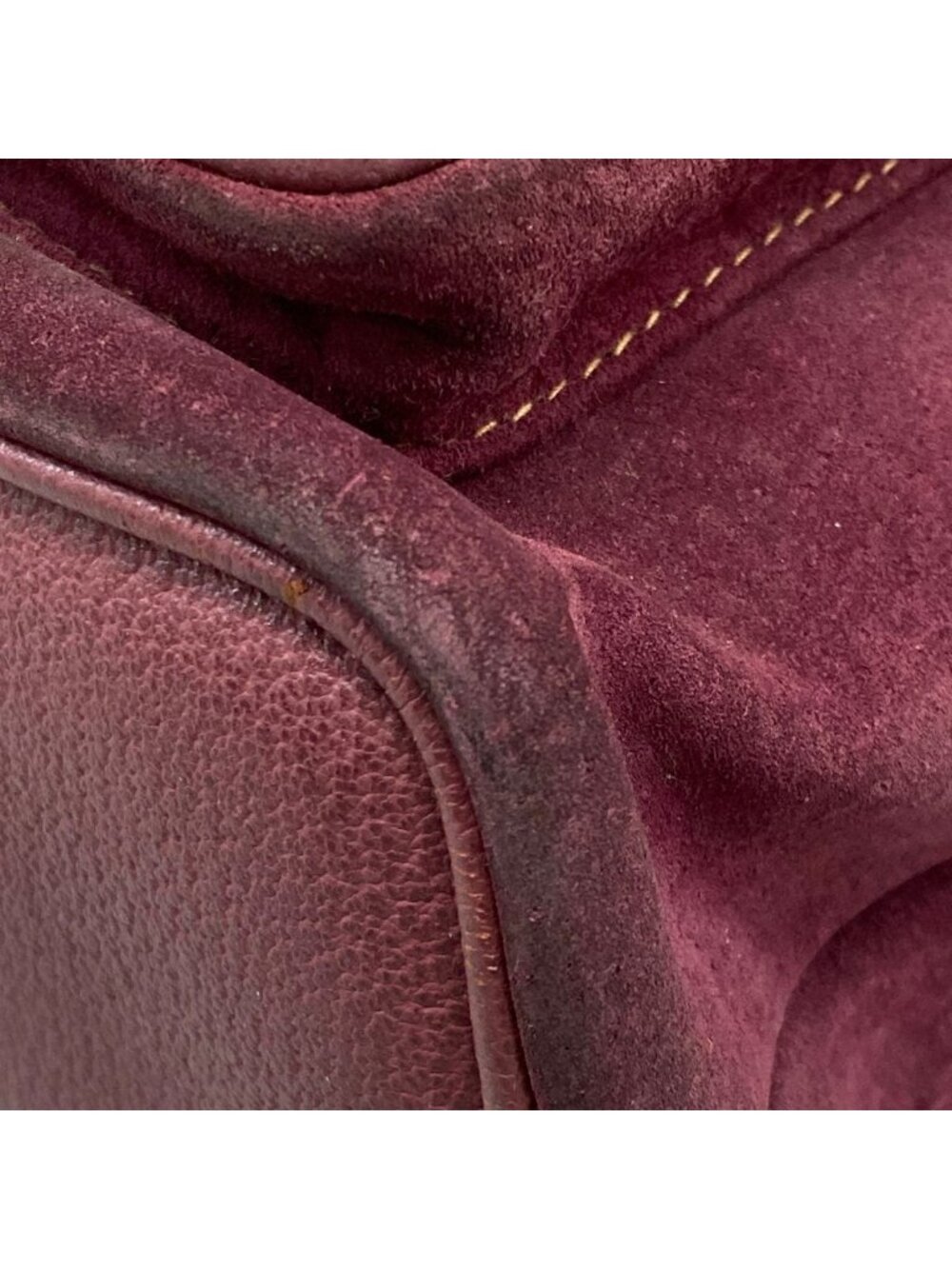 Gucci Backpack Bamboo Purple Leather - Picture 6 of 14